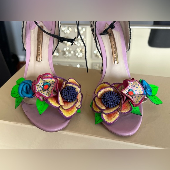 * * S O L D*-* Sophia Webster Lilico Jungle
Flower Sandals 38.5 - Picture 2 of 16